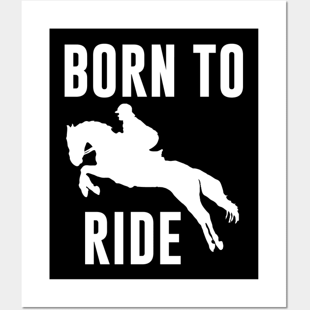 Born To Ride Wall Art by evermedia